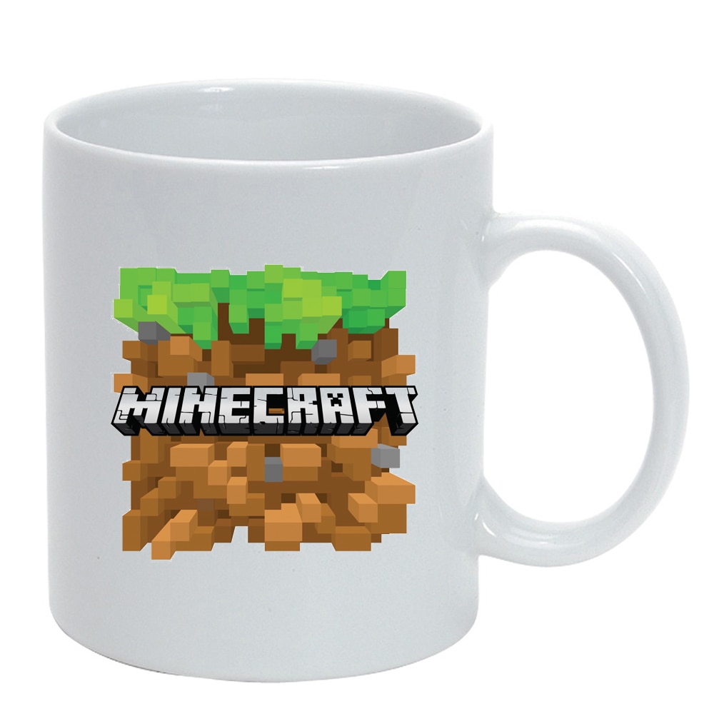 Cana Minecraft, alb, 330ml, D1472