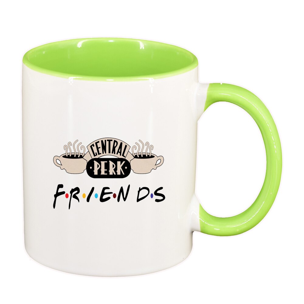 Cana Friends, interior verde deschis, 330ml, D1475