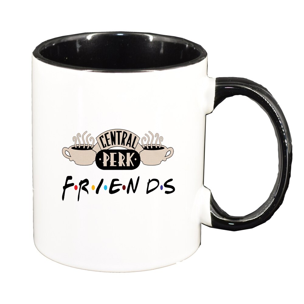 Cana Friends, interior negru, 330ml, D1475