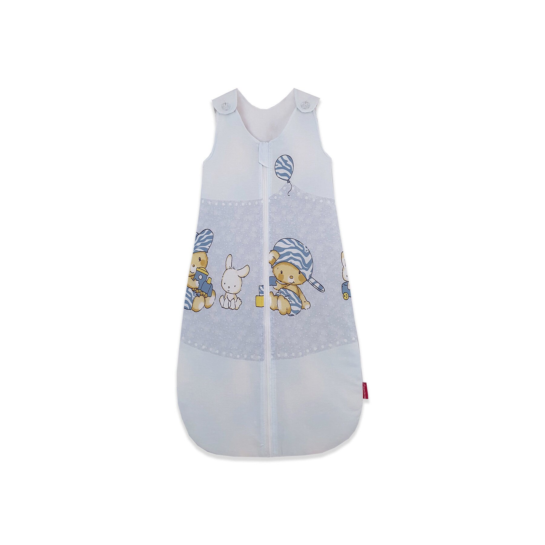 Sac de dormit, KidsDecor, iarna 2.5 tog Hai la joaca albastru 130 cm