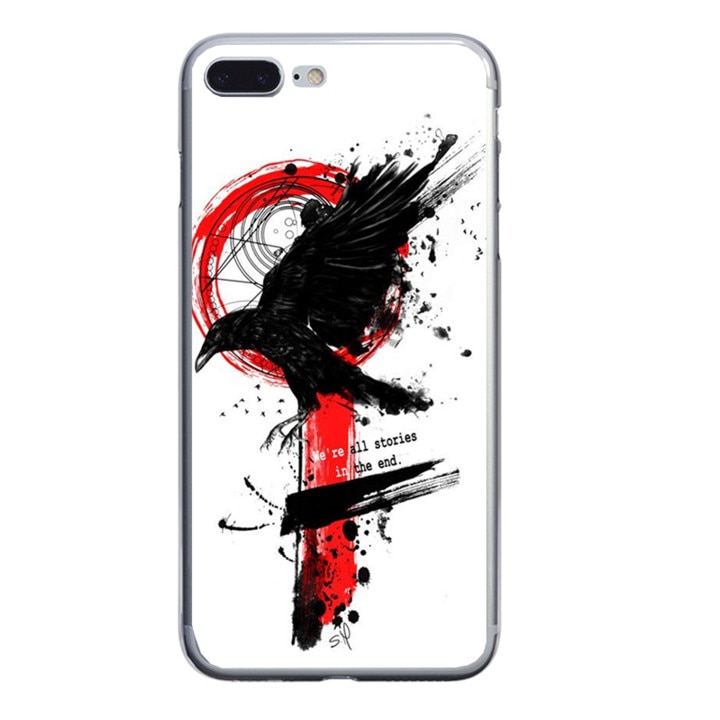 Husa silicon alba iPhone 7 plus In the End