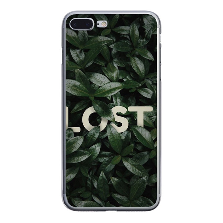 Husa silicon neagra iPhone 8 plus Lost