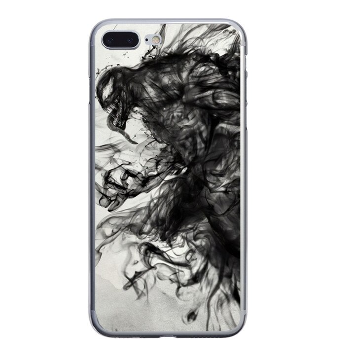 Husa silicon neagra iPhone 8 plus Venom Spirit