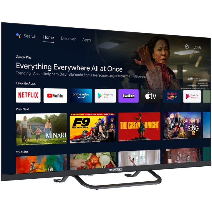Телевизор Star-Light 32DM6700, 32" (81 см), Smart Android, HD, LED