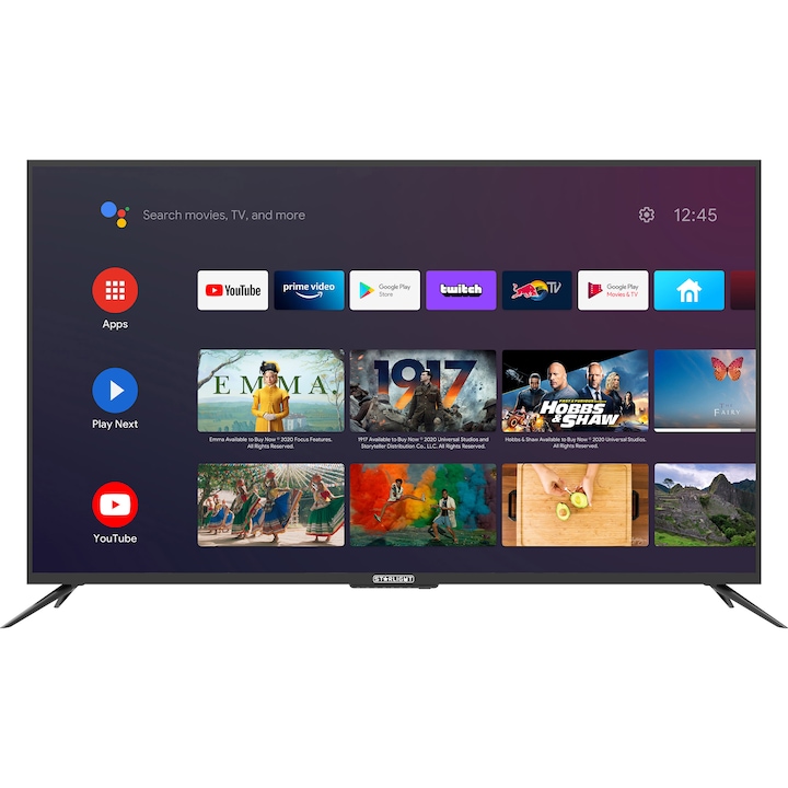 Televizor Star-Light 55DM7700, 140 cm, Smart Android, 4k Ultra HD, LED, Clasa G