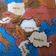 Joc Educativ Din Lemn, Gravat, Harta Europei Pe Tari Si Capitale