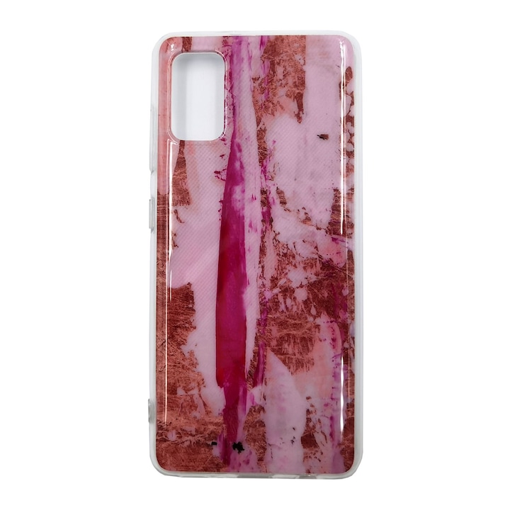 Husa compatibil cu SAMSUNG Galaxy A41 model Blush Palette, Silicon, TPU, Viceversa Multicolor