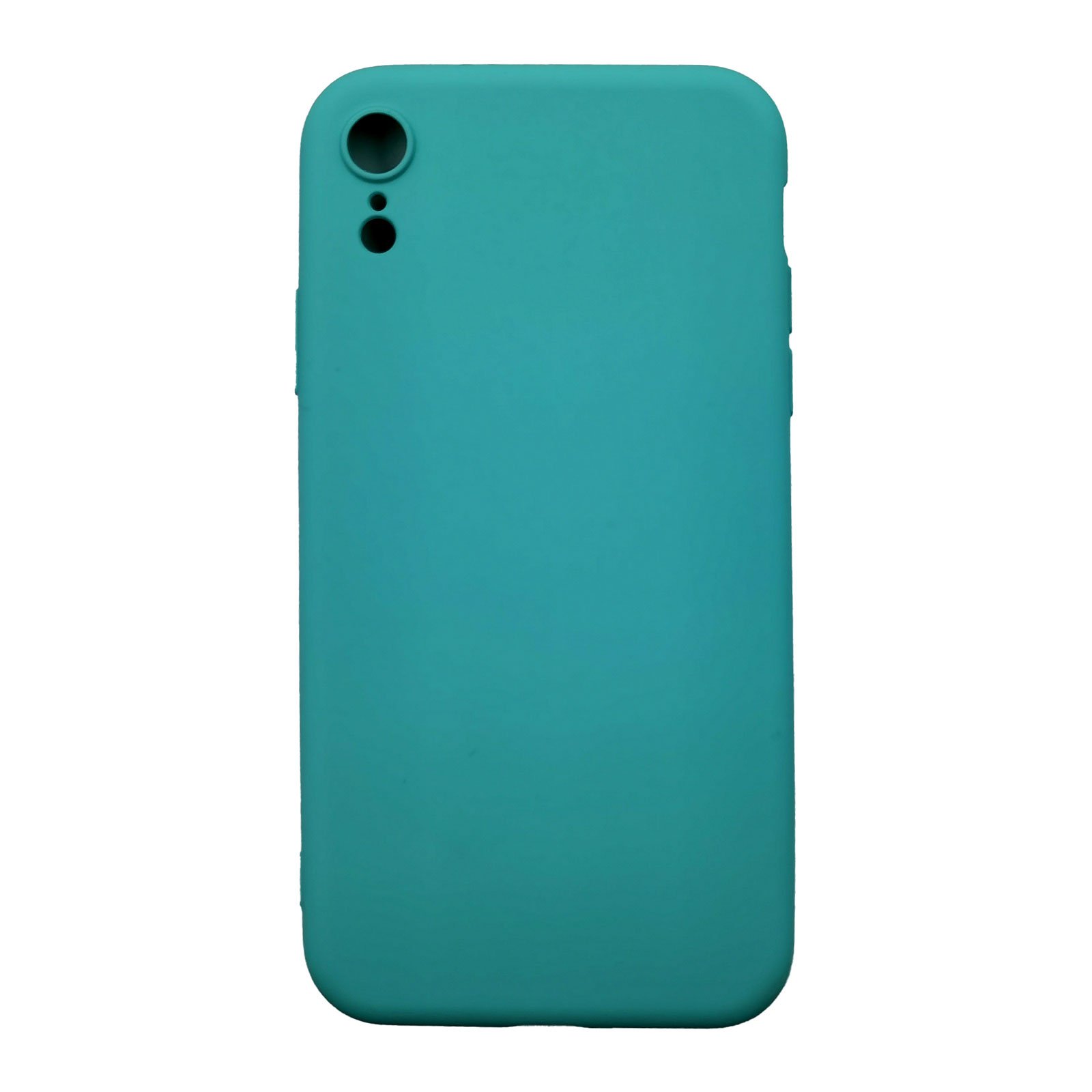 Husa silicon compatibila cu Apple iPhone XR Matte Antisoc, TPU, Viceversa Turcoaz