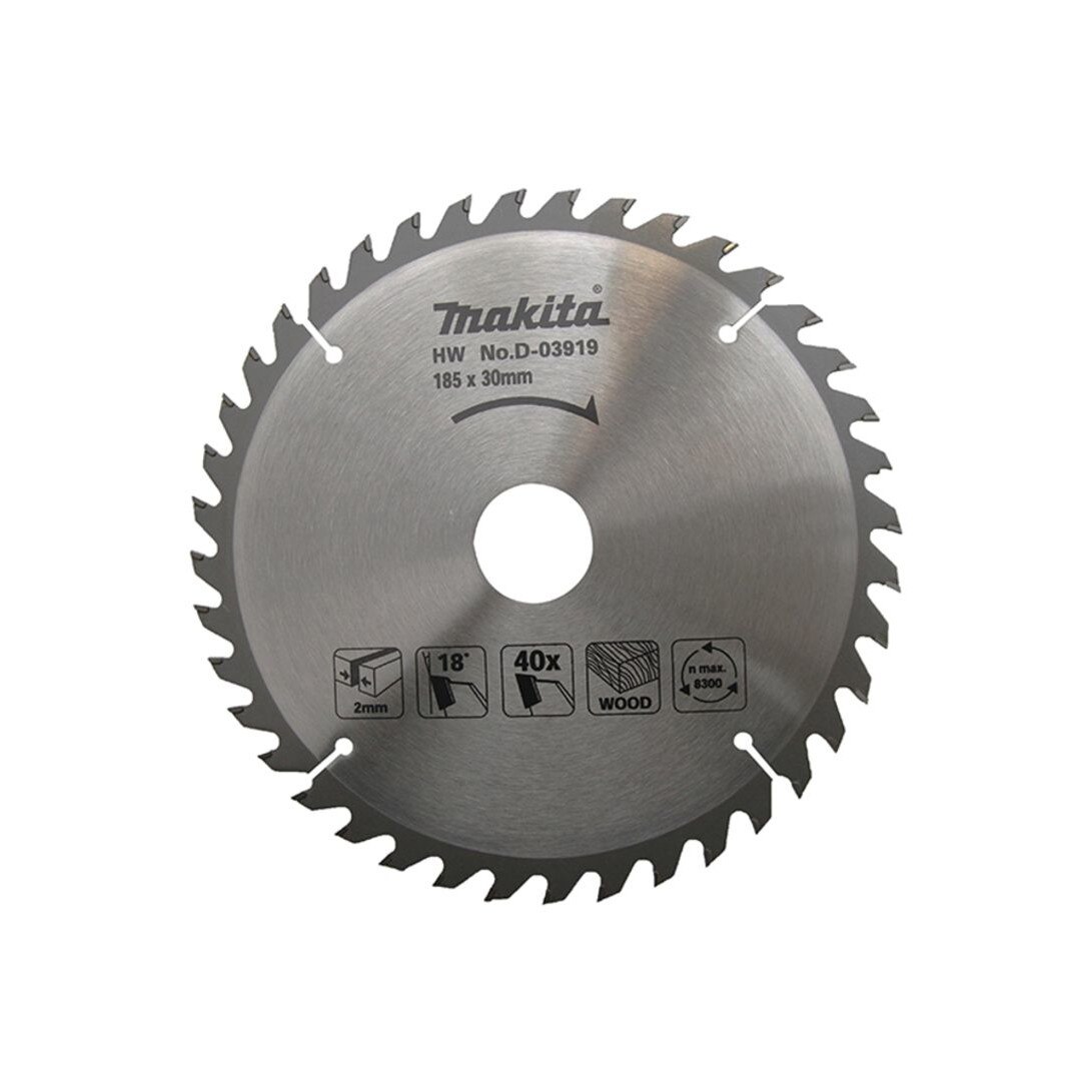 Disc fierastrau lemn 185x30x40T Makita D-03919