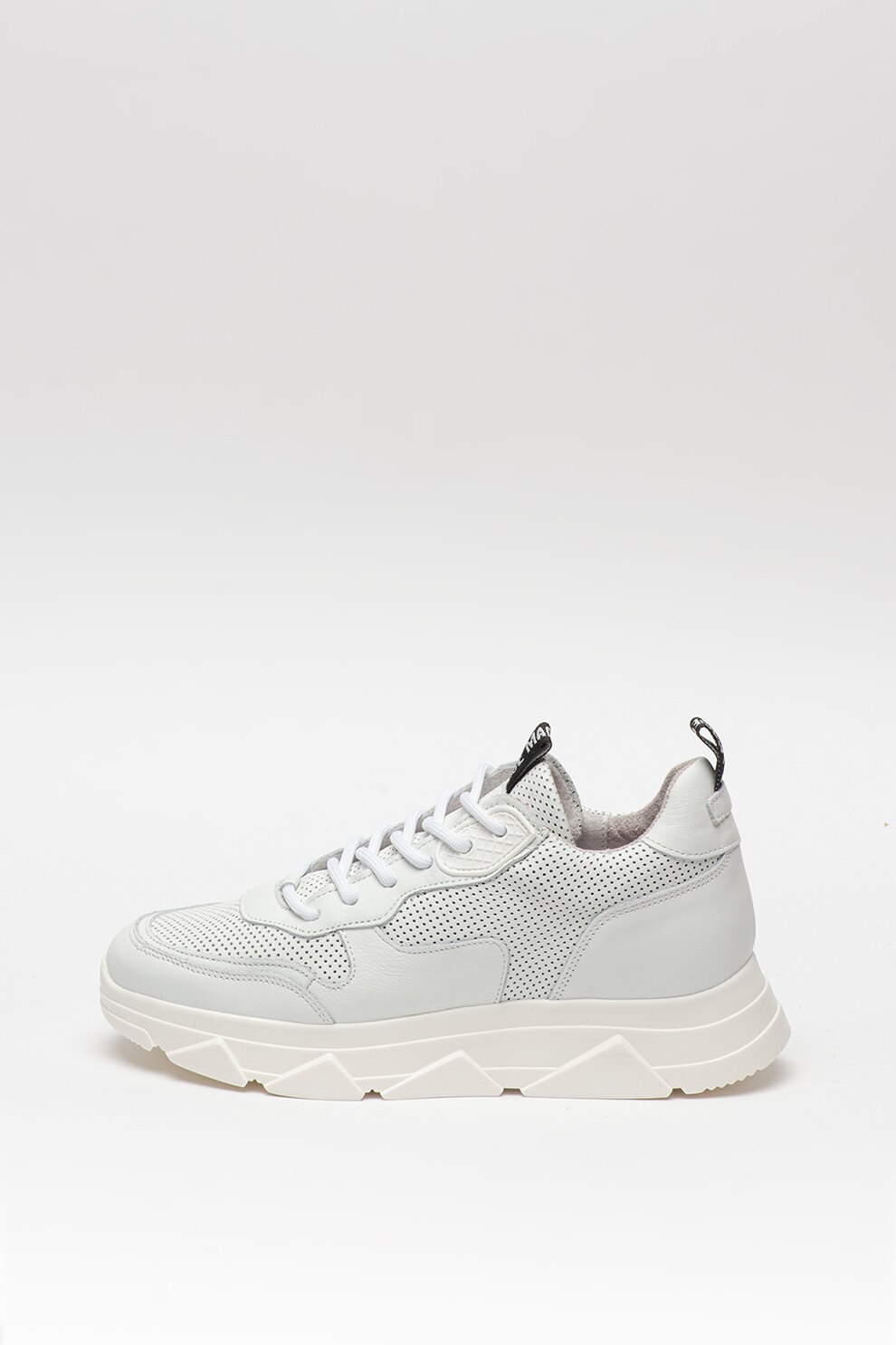 Steve Madden, Pantofi sport de piele cu design perforat Pitty