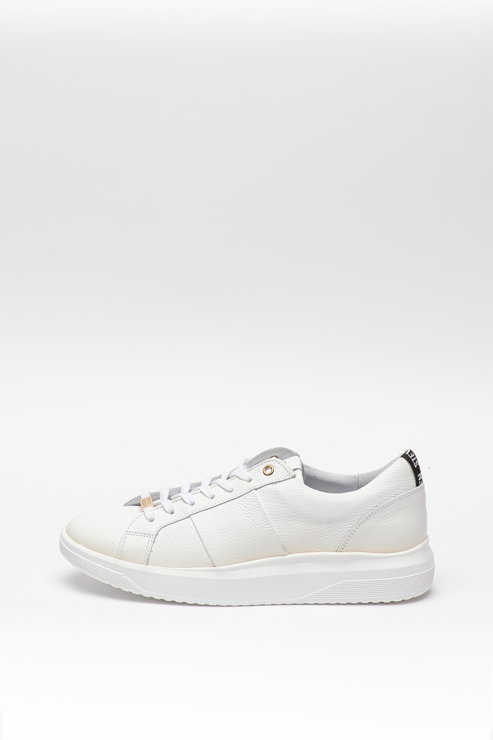 Steve Madden, Pantofi sport de piele cu detalii aurii Onno