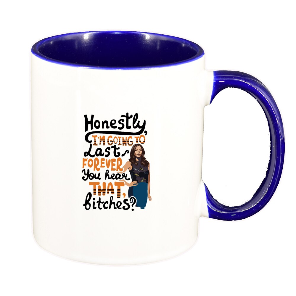 Cana Brooklyne 99, interior albastru inchis, 330ml, D1500