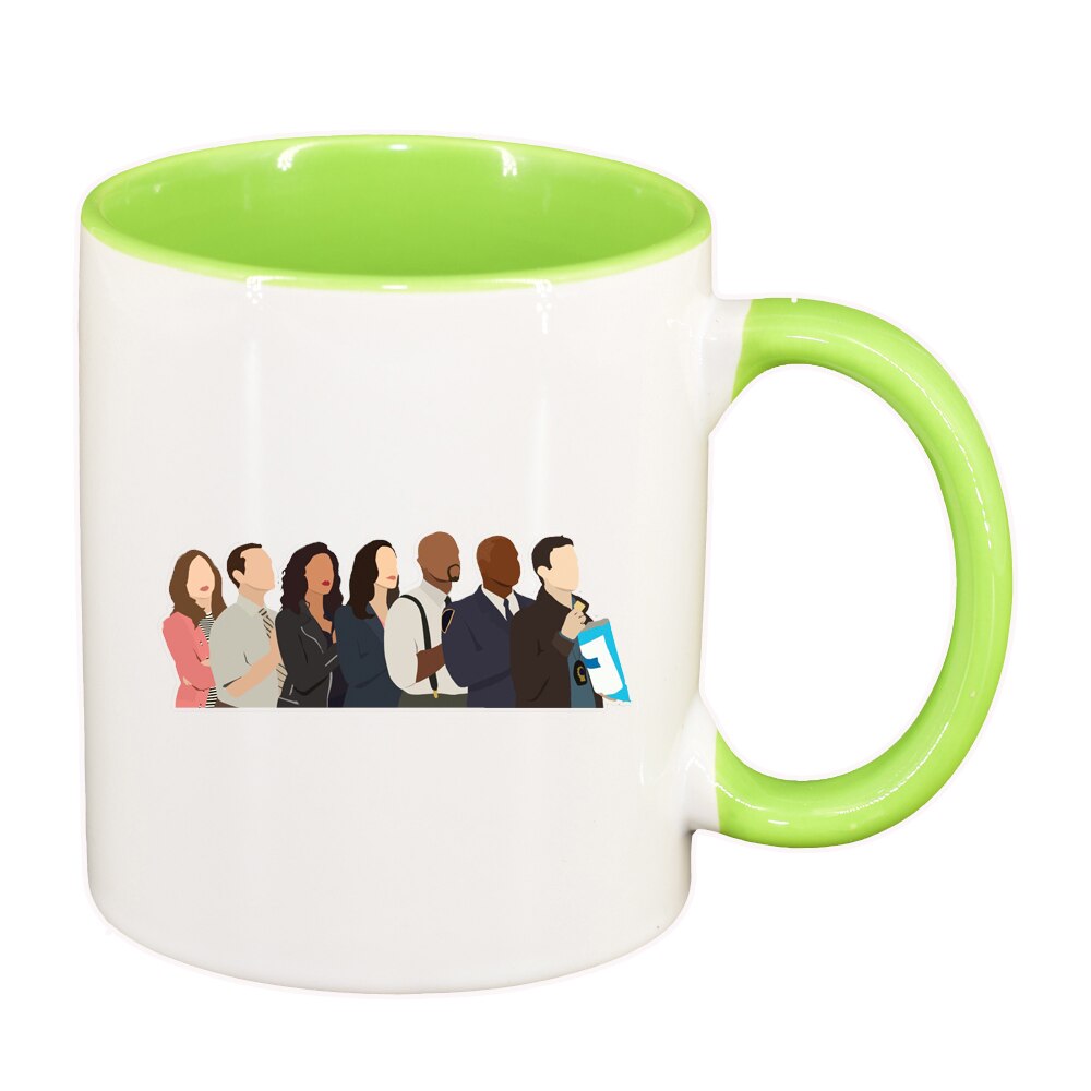 Cana Brooklyne 99, interior verde deschis, 330ml, D1502