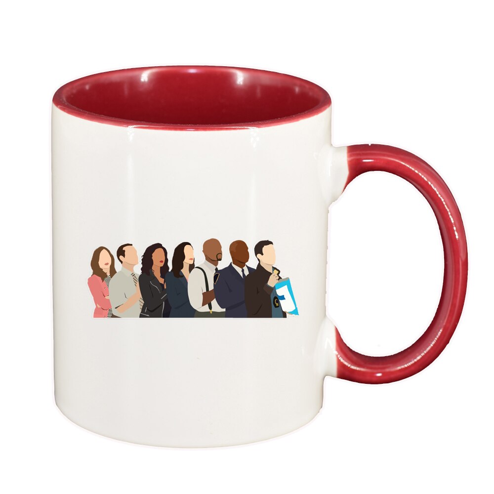 Cana Brooklyne 99, interior rosu-inchis, 330ml, D1502