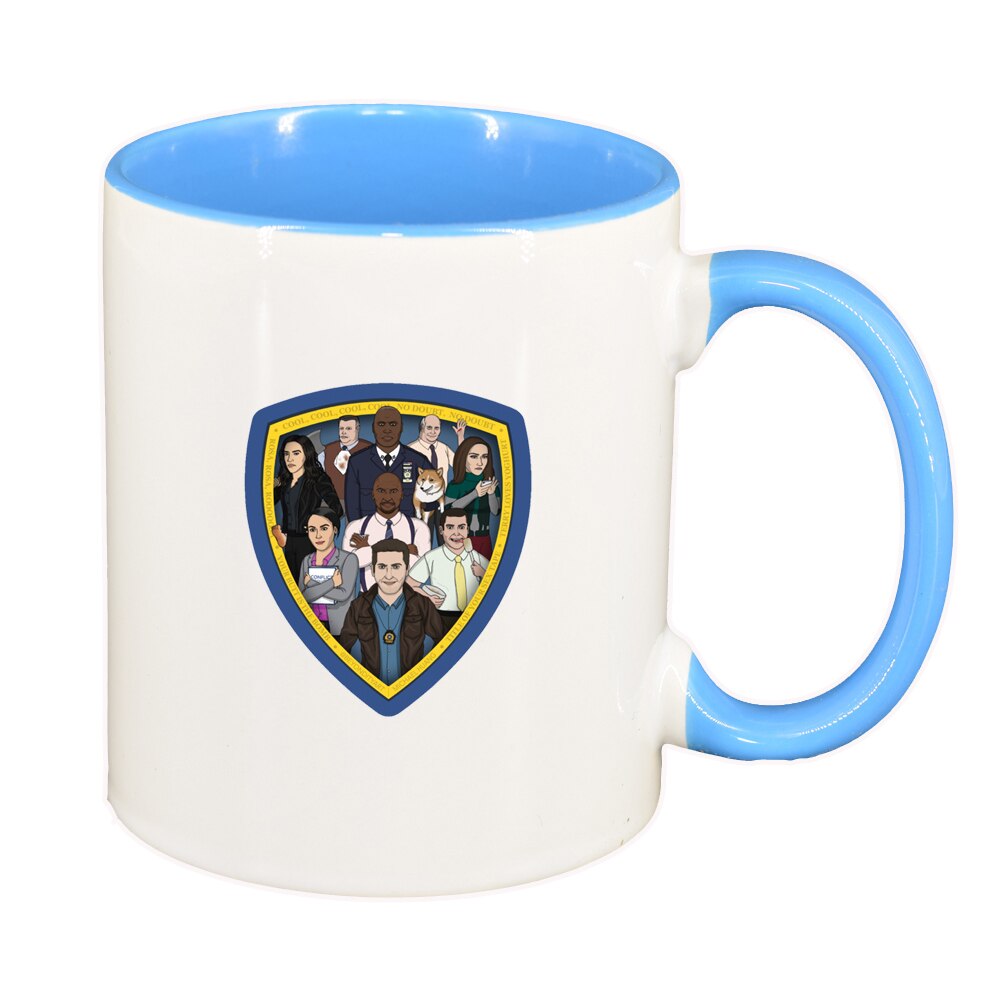 Cana Brooklyne 99, interior albastru, 330ml, D1505