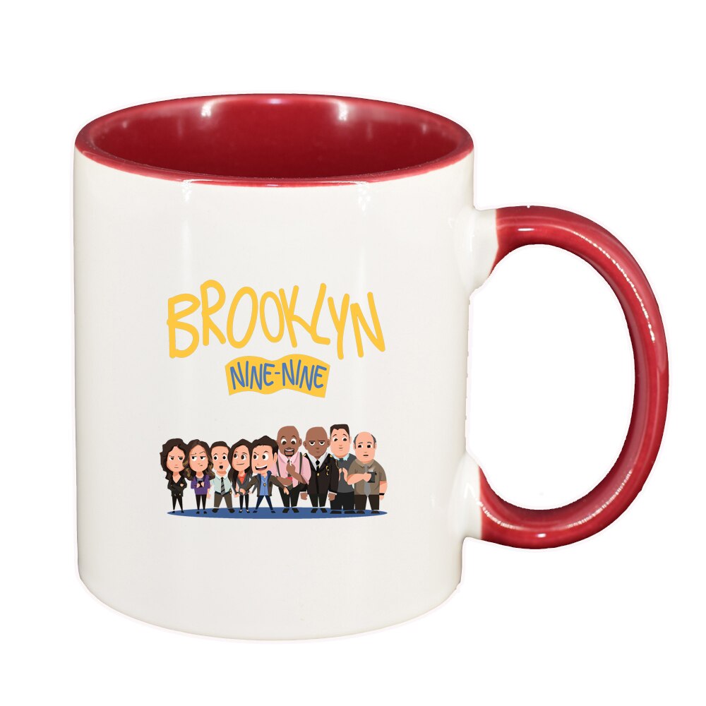 Cana Brooklyne 99, interior rosu-inchis, 330ml, D1504