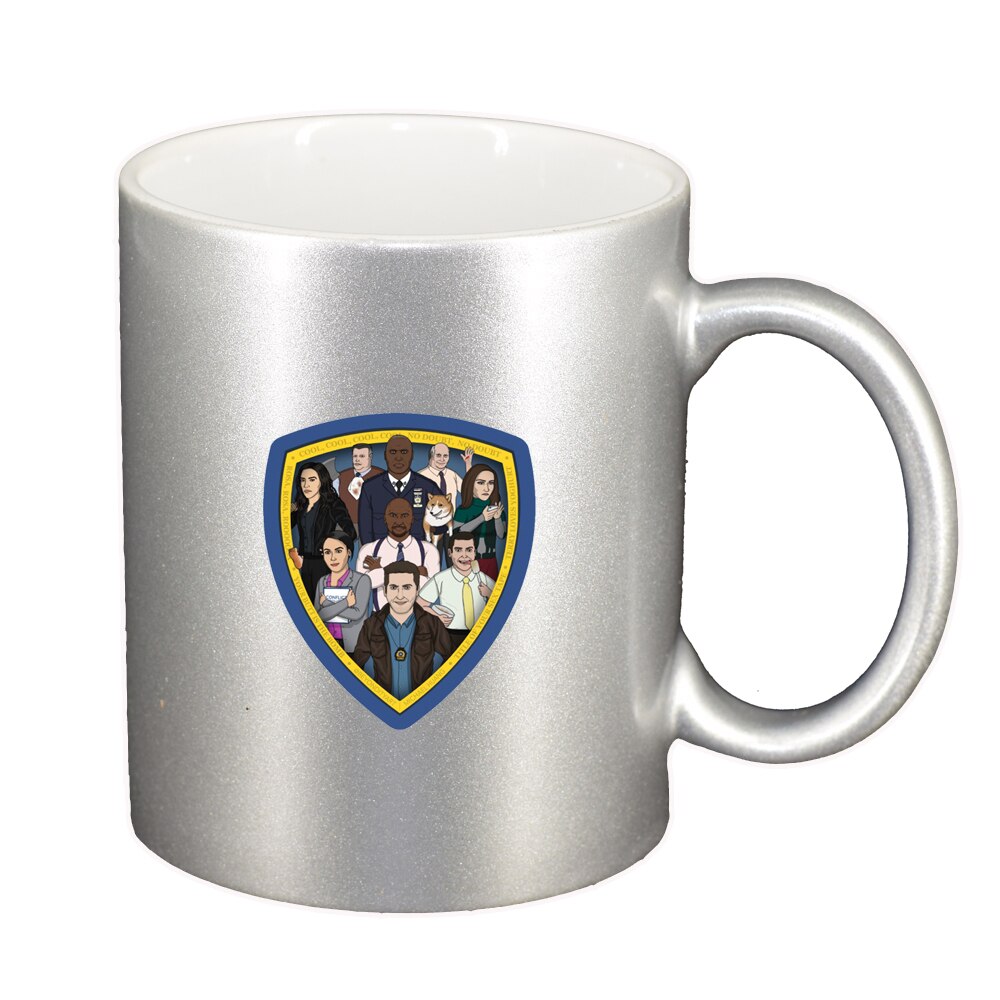 Cana Brooklyne 99, argintiu sidefata, 330ml, D1505