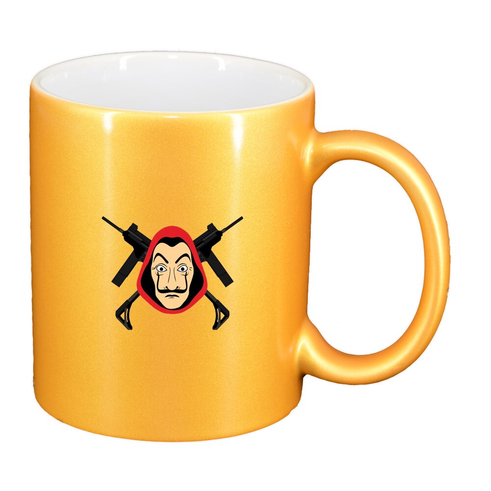 Cana La Casa De Papel, auriu sidefata, 330ml, D1491