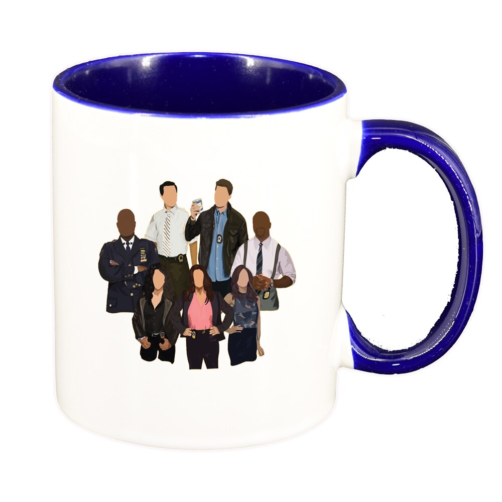 Cana Brooklyne 99, interior albastru inchis, 330ml, D1497