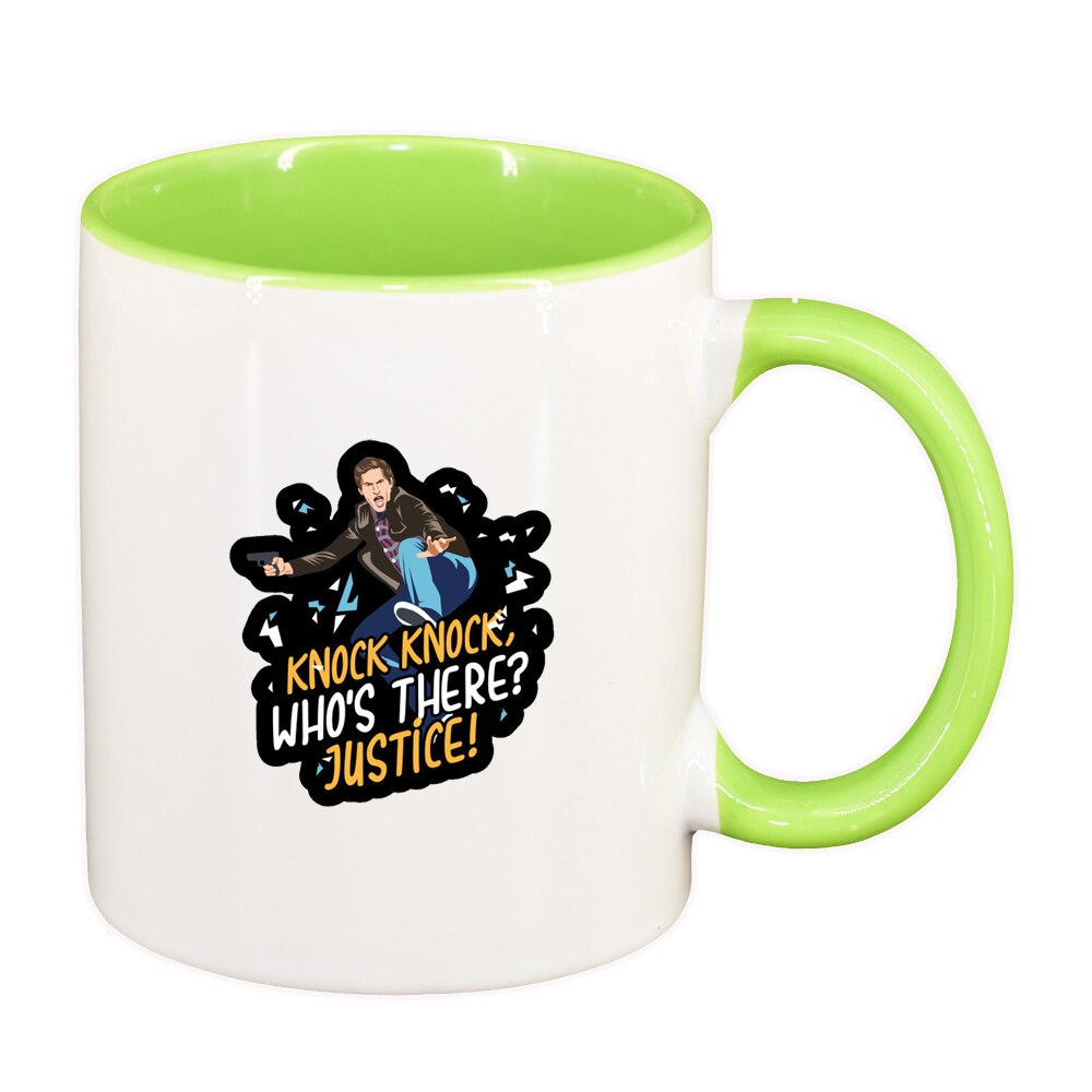 Cana Brooklyne 99, interior verde deschis, 330ml, D1501