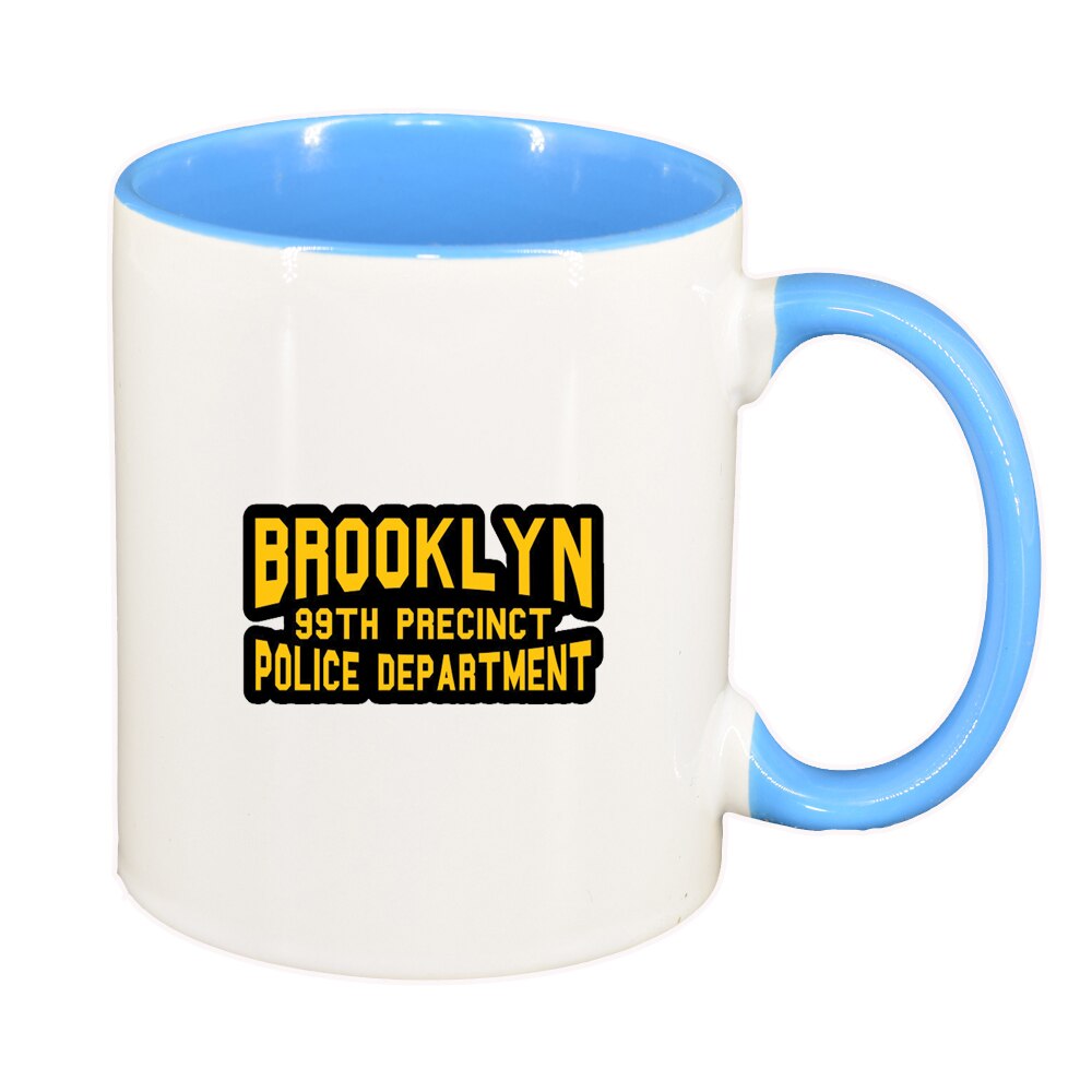 Cana Brooklyne 99, interior albastru, 330ml, D1499