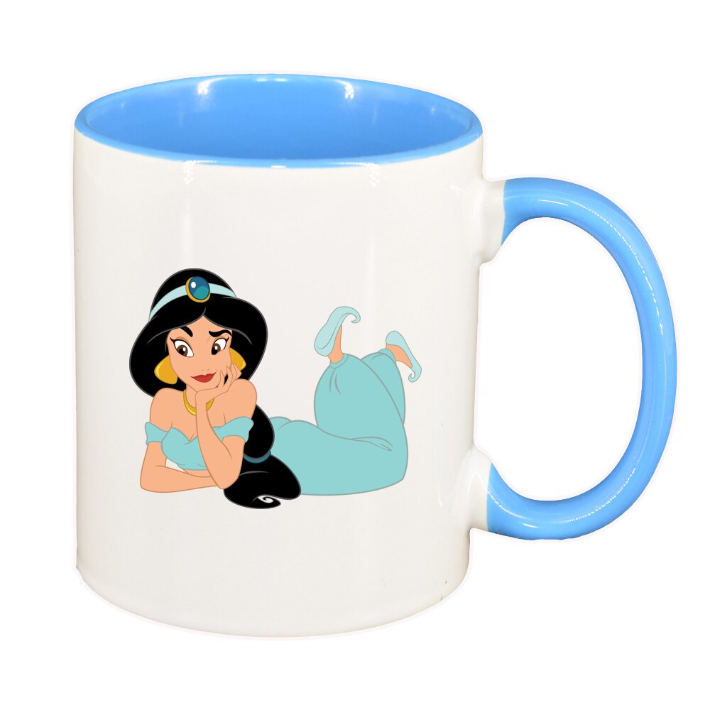 Cana Aladin - Yasmin, interior albastru, 330ml, D1506