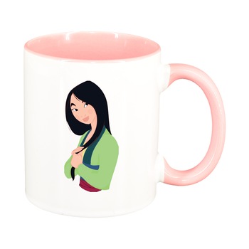 Cana Pocahontas, interior roz, 330ml, D1509 Cana Pocahontas, interior roz, 330ml, D1509