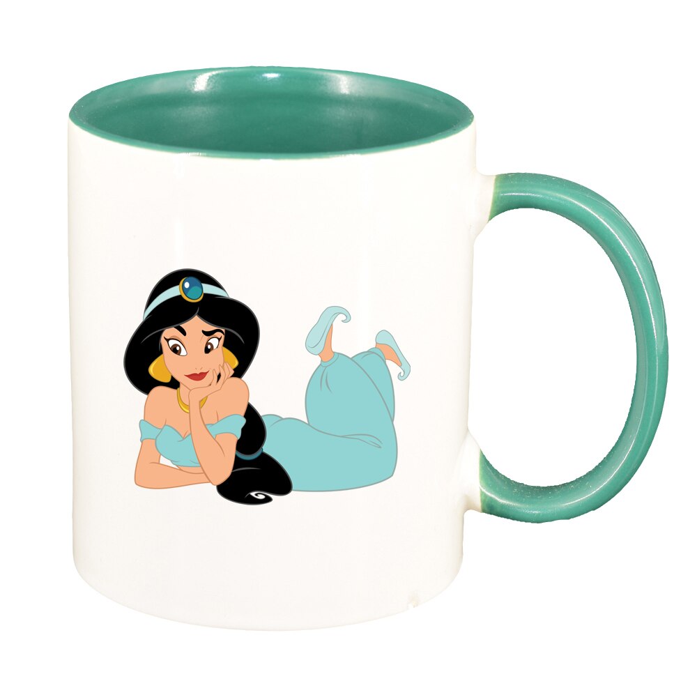 Cana Aladin - Yasmin, interior verde, 330ml, D1506