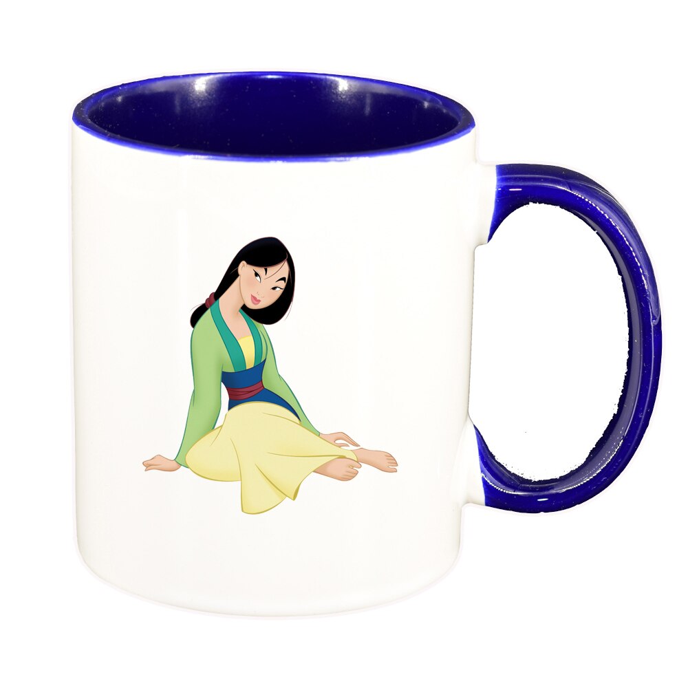 Cana Pocahontas, interior albastru inchis, 330ml, D1510