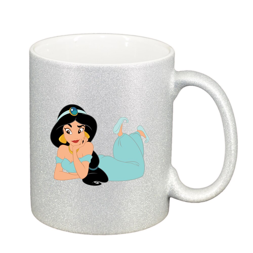 Cana Aladin - Yasmin, argintiu sidefata glitter, 330ml, D1506