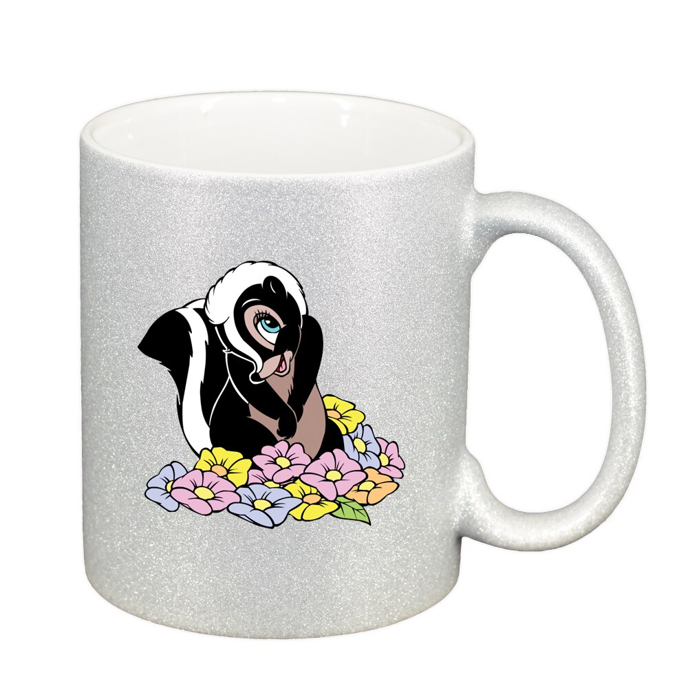 Cana Miss Skunk, argintiu sidefata glitter, 330ml, D1515