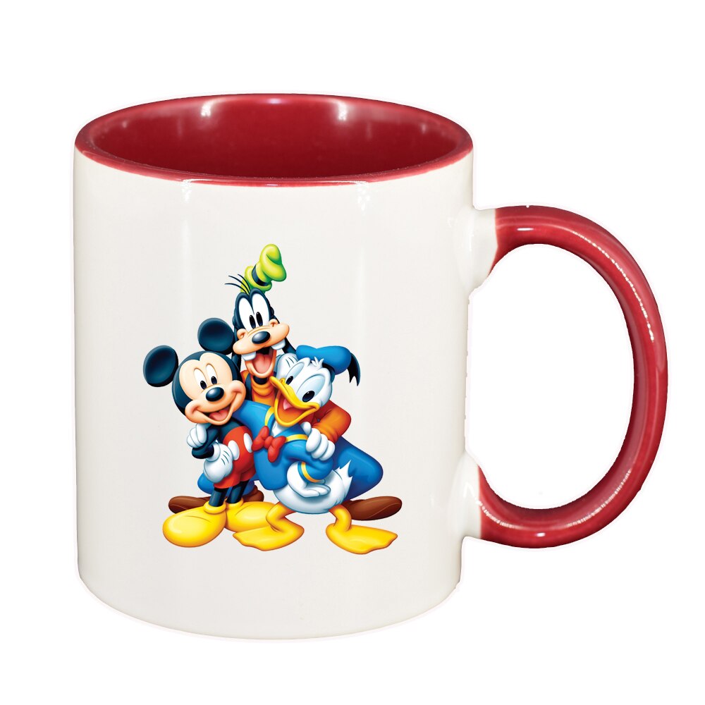 Cana Goofie, Mickey, Donald, interior rosu-inchis, 330ml, D1524