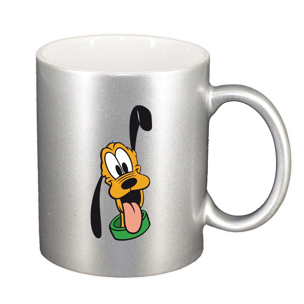 Cana Goofie, argintiu sidefata, 330ml, D1523