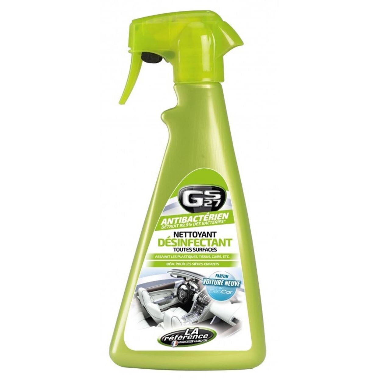 Solutie dezinfectanta antibacteriana GS27, pentru orice suprafata, 500 ml