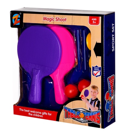 Set De Tenis De Masa Gt Cu Plasa Bile Emag Ro