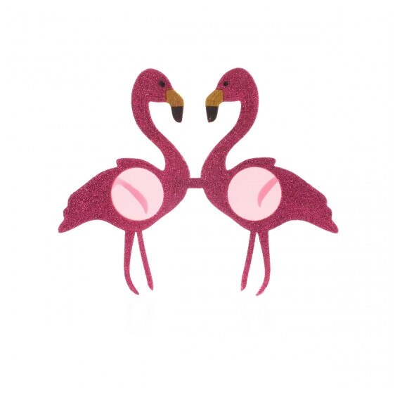 Set Atelier 2 perechi ochelari flamingo, Fuchsia