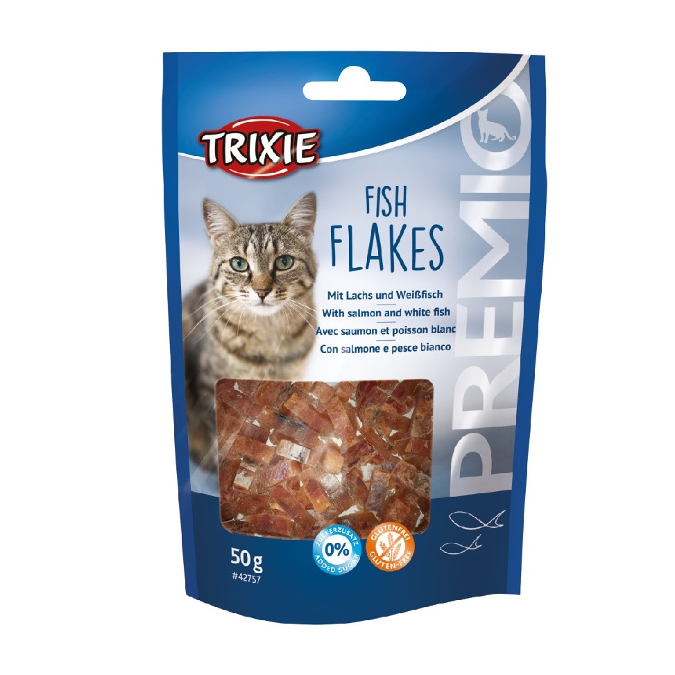 Recompensa Trixie Premio Fulgi De Peste Pentru Pisici 50 g 42757
