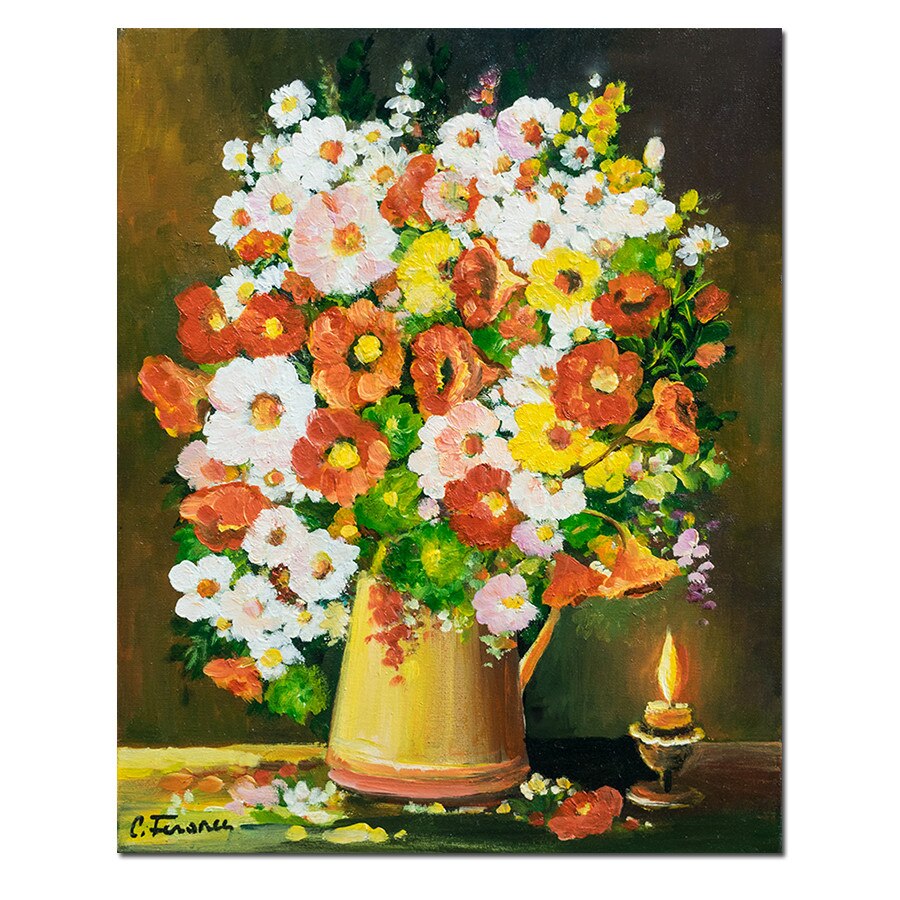 Tablou pictat manual - Beatitudine (5) - pictura 50x40cm ulei pe panza