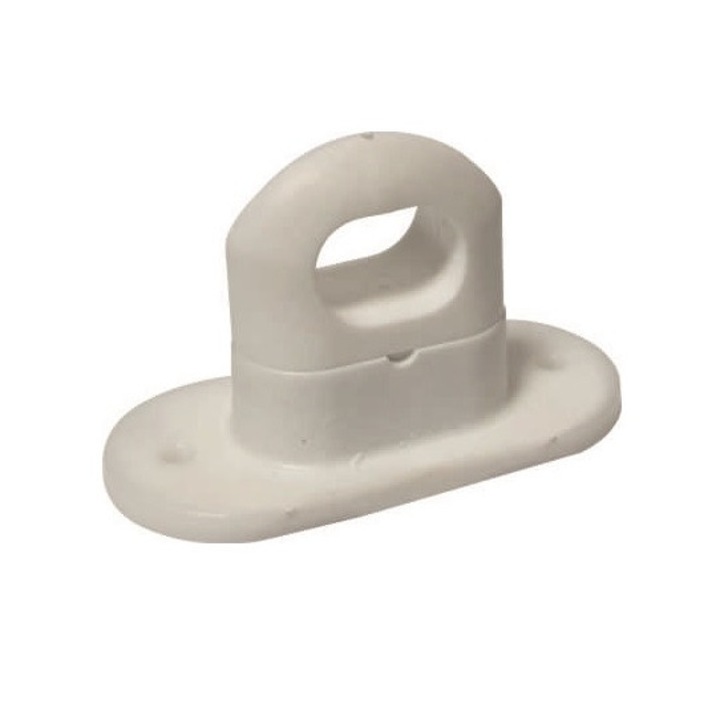 Brida rotativa din plastic - Alb