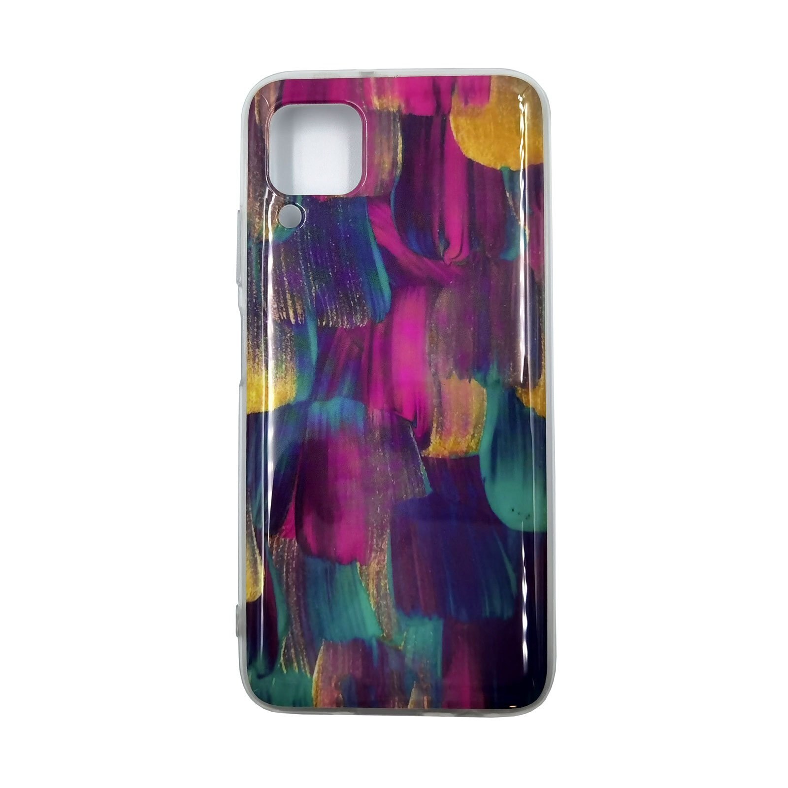 Husa Huawei P40 Lite model Brush Strokes, Silicon, TPU, Viceversa Multicolor