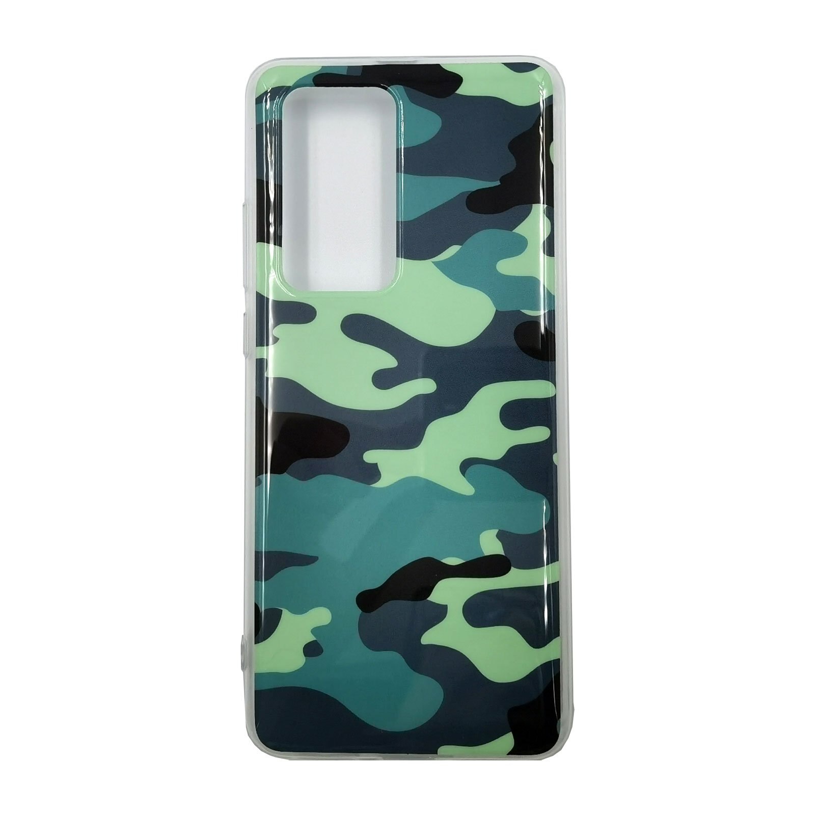 Husa Huawei P40 Pro model Camouflage, Silicon, TPU, Viceversa Verde