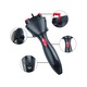 Aparat de rasucit parul, rotatie de 360 grade,2 optiuni de rasucire,functioneaza cu baterii, negru, doty
