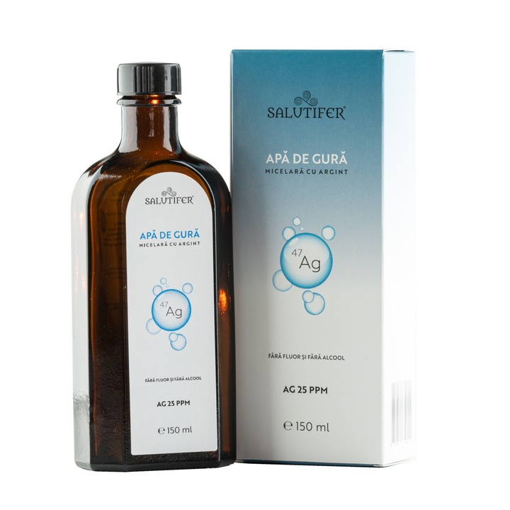 Apa de gura micelara cu argint 150 ml