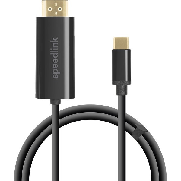 Cablu Speedlink USB-C HDMI, 1.8m HQ SL-180026-BK