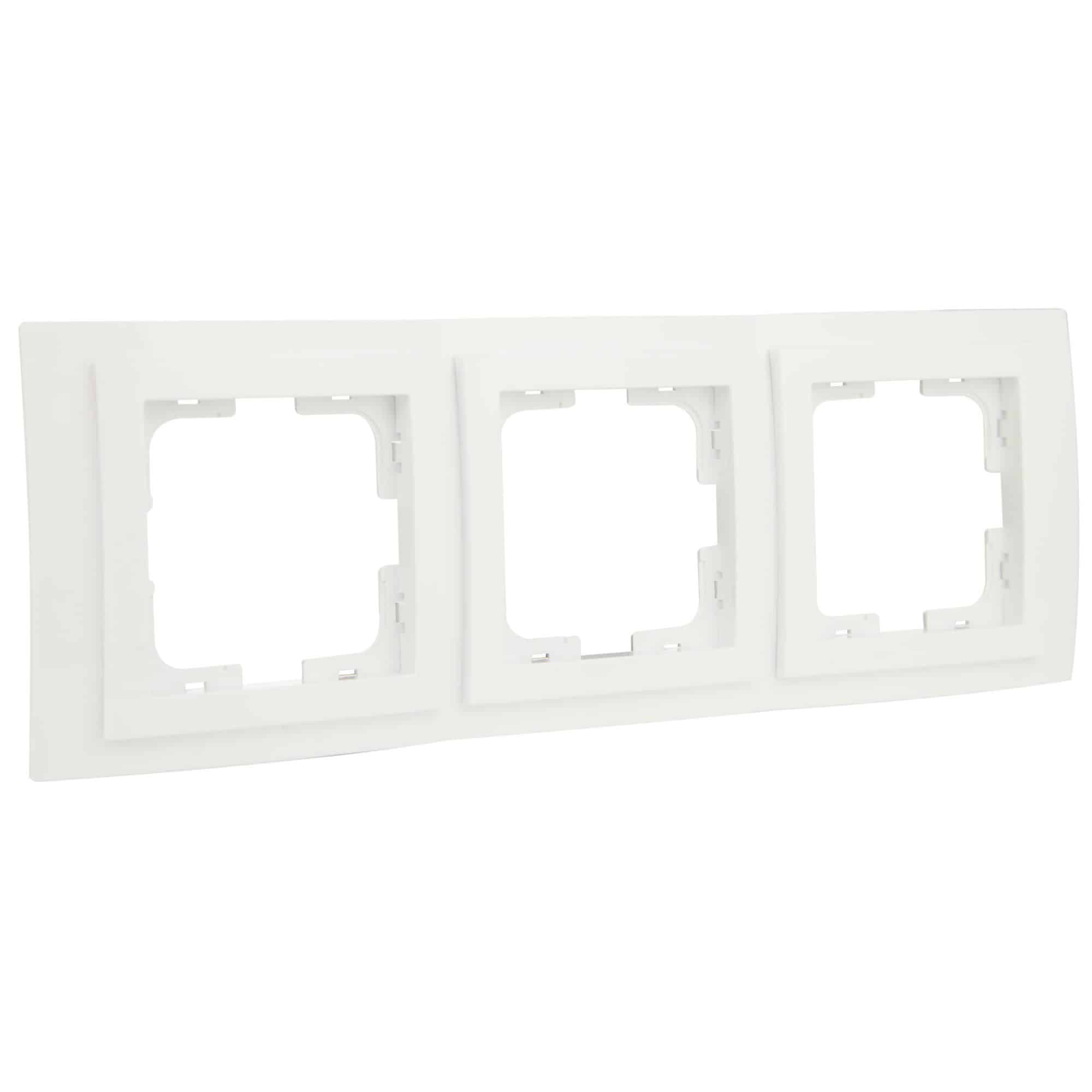 Rama Mono Electric LARISSA, 3 module, alb