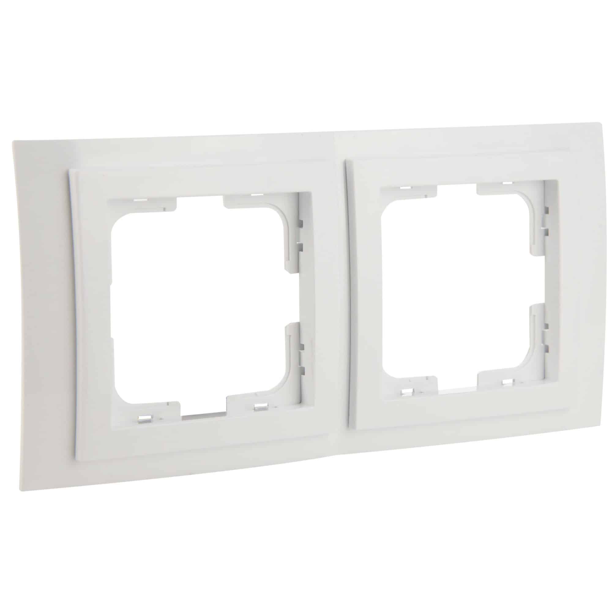 Rama Mono Electric LARISSA, 2 module, alb