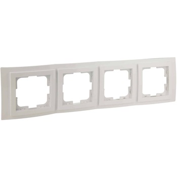 Rama Mono Electric LARISSA, 4 module, alb Rama Mono Electric LARISSA, 4 module, alb