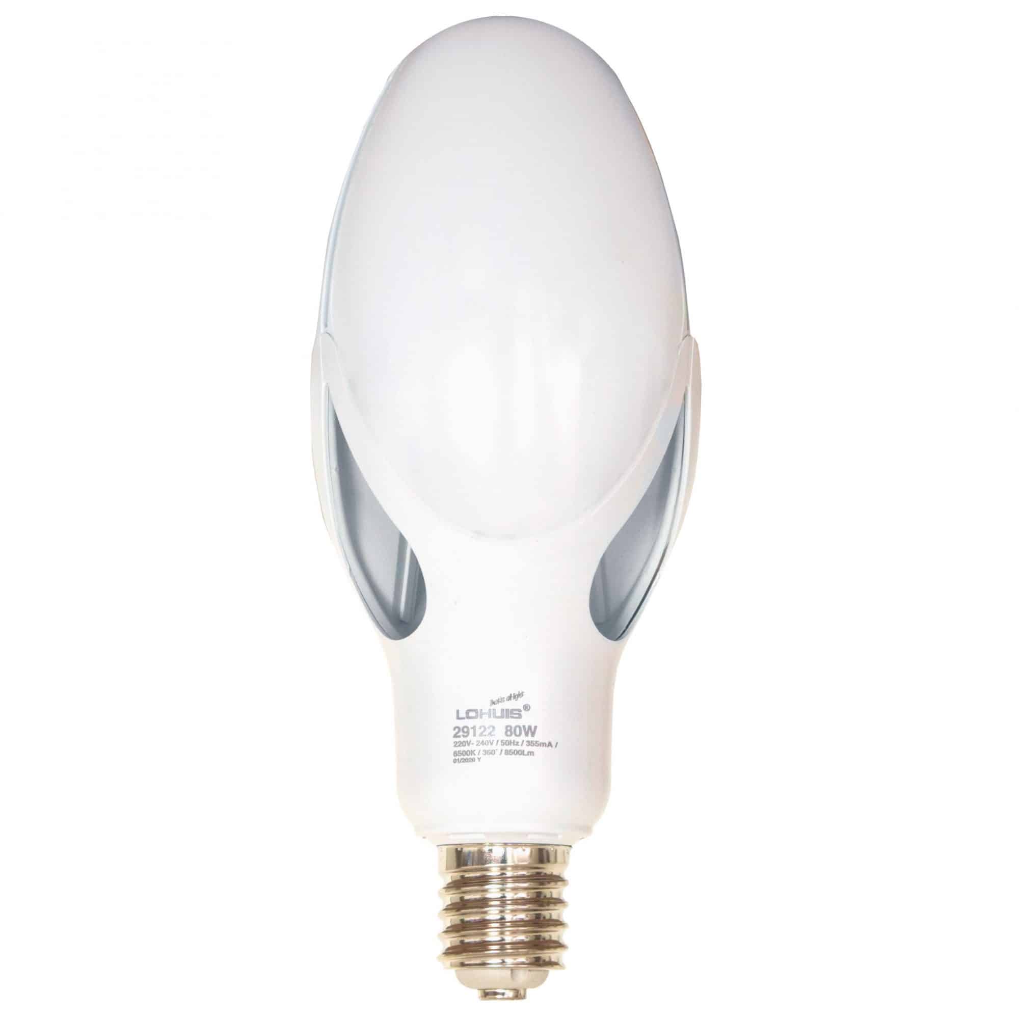Bec LED LOHUIS FLOWER-LED, E40, 80W, 25000 ore, lumina rece