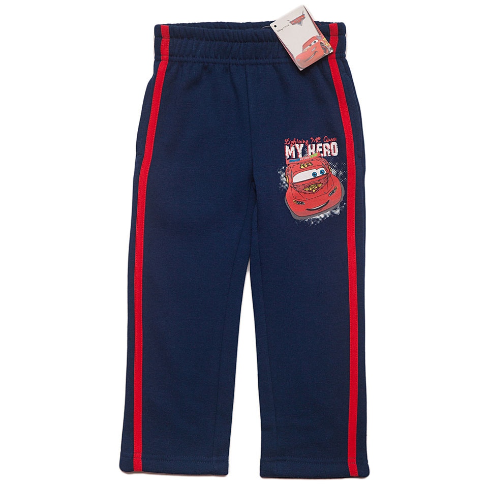 Pantaloni trening CArs bleumarin cu rosu