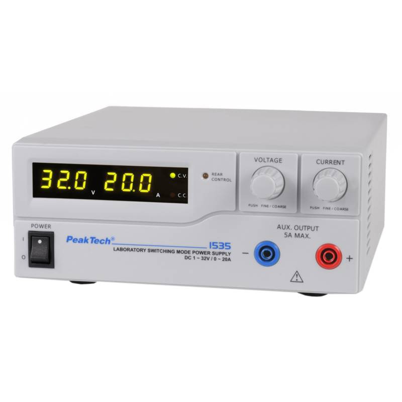 Sursa laborator 1-32V /0-20A P1535 Peaktech